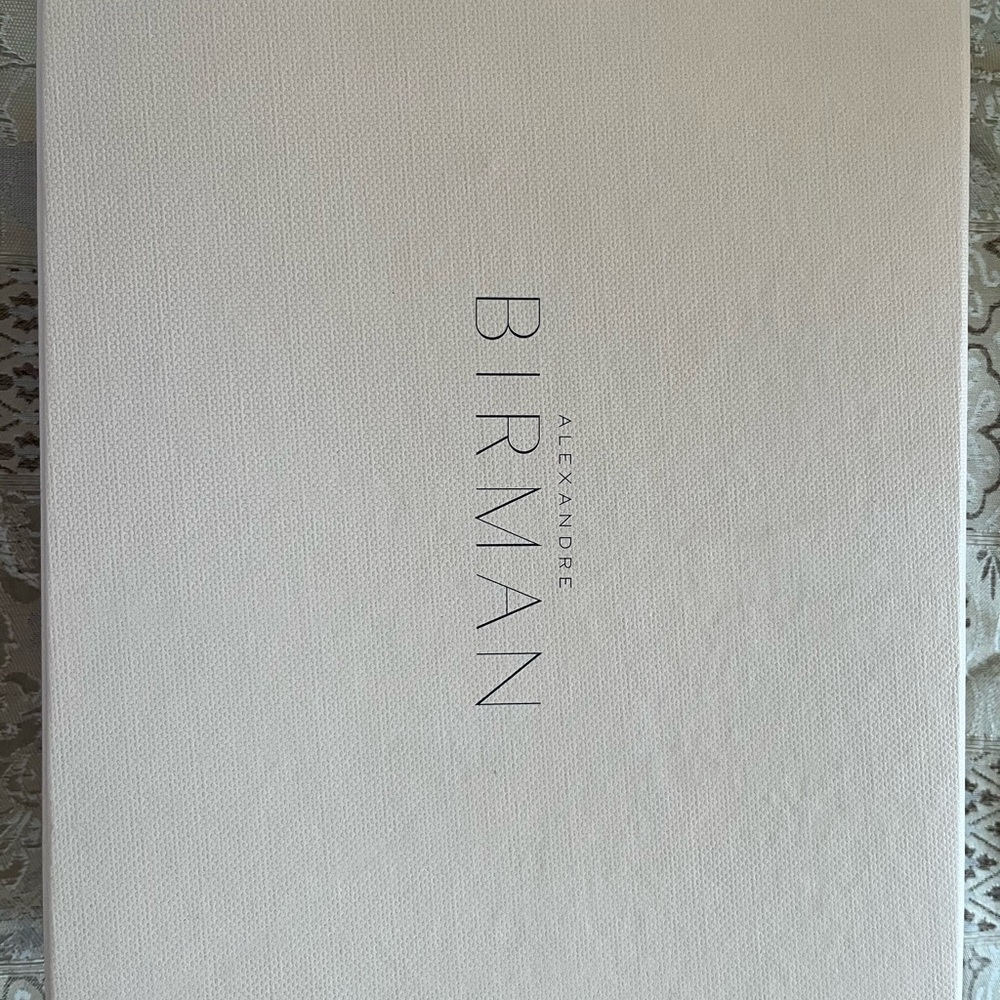 New in Box Alexandre Birman Black Suede Heels